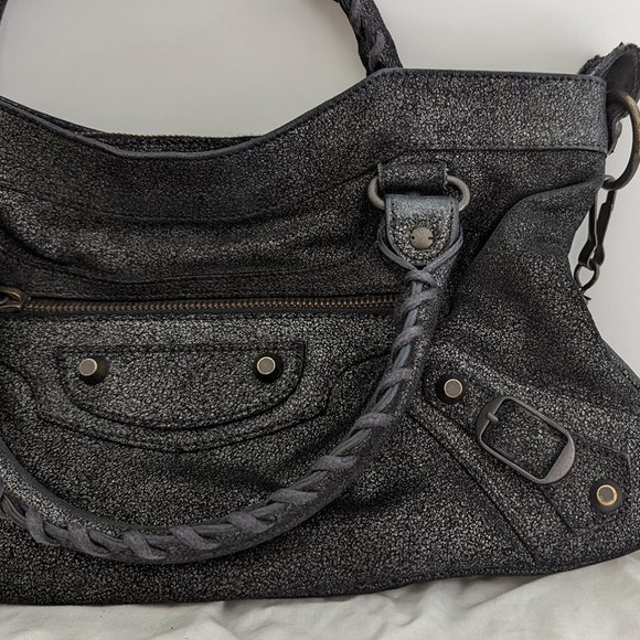 Limited Edition – Shimmery Black Balenciaga/Neiman Marcus 10th Anniversary bag - Picture 6 of 16